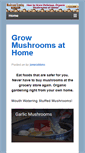 Mobile Screenshot of growmushroomsathome.info