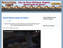 Tablet Screenshot of growmushroomsathome.info